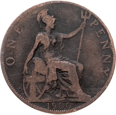 купить Великобритания 1 пенни (penny) 1900