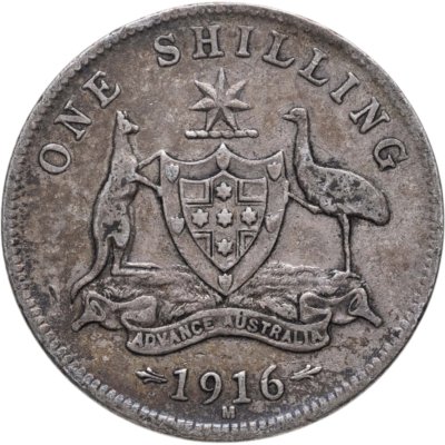 купить Австралия 1 шиллинг (shilling) 1916