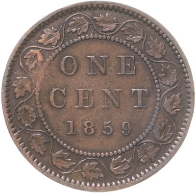 купить Канада 1 цент (cent) 1859