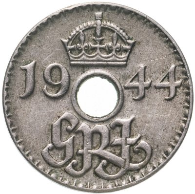 купить Новая Гвинея 3 пенса (pence) 1944