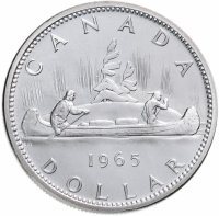 Купить Канада 1 доллар (dollar) 1965
