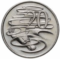Купить Австралия 20 центов (cents) 1996