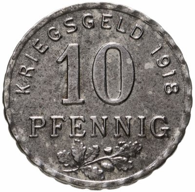 купить Германия (Бохум) нотгельд 10 пфеннигов 1918
