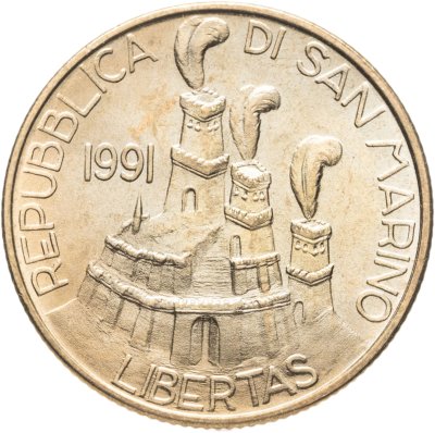 купить Сан-Марино 200 лир 1991