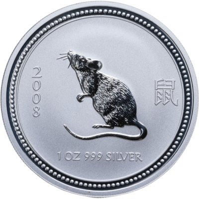 купить Австралия 1 доллар 2008 "Год мыши / крысы"