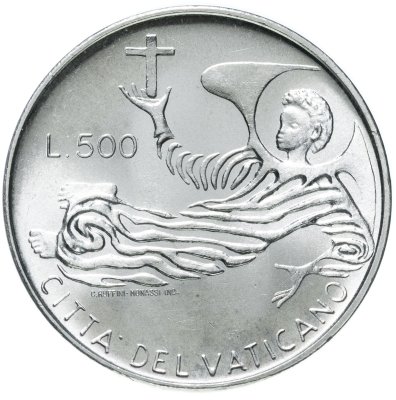 купить Ватикан 500 лир (lire) 1969