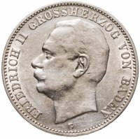 купить Германская Империя (Баден) 3 марки 1912