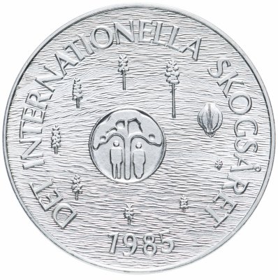 купить Швеция 100 крон (kronor) 1985 "Международный год леса"