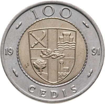 купить Гана 500 седи (cedis) 1991-1997 (Случайный год)