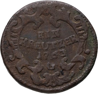 купить Австрия 1 крейцер (kreuizer) 1763 Мария Терезия
