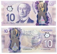 купить Канада 10 долларов 2013 (Pick 107)