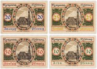 купить Германия (Бавария: Нессельванг) набор из 4-х нотгельдов 1918