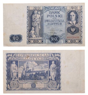 купить Польша 20 злотых 1936