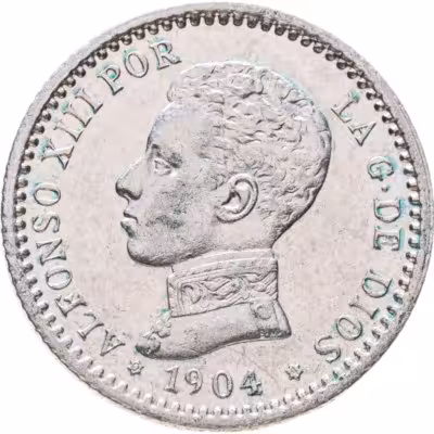 купить Испания 50 сентимо (centimos) 1904