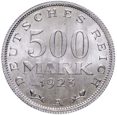 купить Германия (Веймарская республика) 500 марок 1923