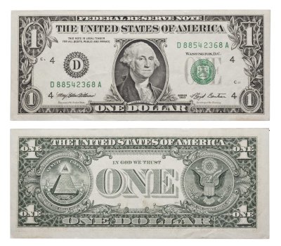 купить США 1 доллар 1993 год (Pick 490а) D-Кливленд