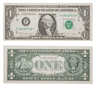 купить США 1 доллар 1988A (Pick 480b) F-Атланта