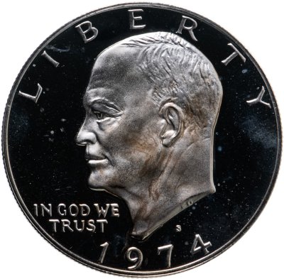 купить США 1 доллар 1974 "Эйзенхауэр серебряный доллар"