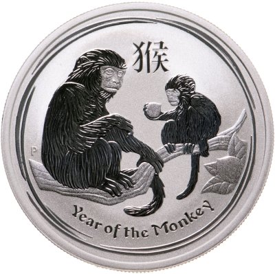 купить Австралия 50 центов (cents) 2016 P Year of the Monkey (год Обезьяны) в футляре