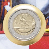 Купить Ватикан 2 евро 2006 500 Лет Швейцарской Гвардии Буклет + конверт + марки