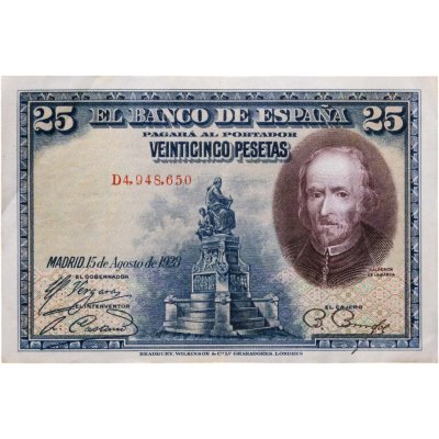 купить Испания 25 песет 1928 (Pick 74.b)