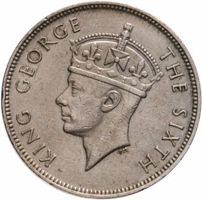 купить Маврикий Британский 1 рупия (rupee) 1950 Георг VI