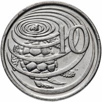 купить Каймановы острова 10 центов (cents) 1992-1996, случайная дата