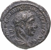 Купить Римская империя, Александр Север, 222-235 годы, денарий. (Салюс)