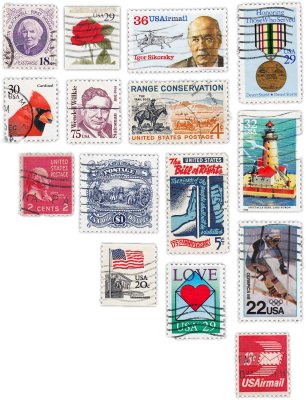 купить США набор из 15 марок "Разное"