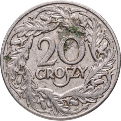 купить Польша 20 грошей (groszy) 1923