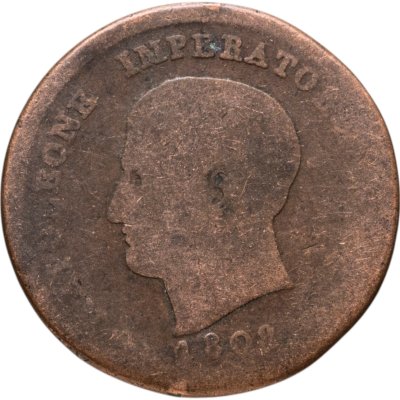 купить Италия 3 чентезимо, 1808 М