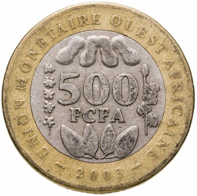 купить Западная Африка (BCEAO) 500 франков (francs) 2003-2010, случайная дата