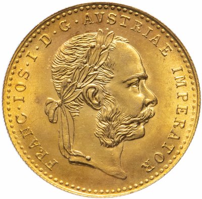 купить Австро-Венгрия 1 дукат 1915 рестрайк (новодел), монета для Венгрии