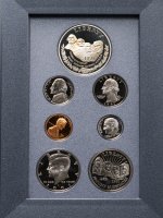 купить США годовой набор из 7 монет 1991 "S" в футляре-книжке