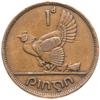 купить Ирландия 1 пенни (penny) 1943