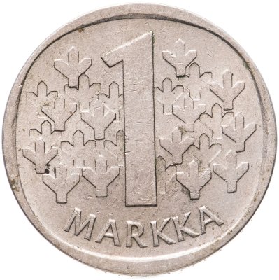 купить Финляндия 1 марка (markka) 1984
