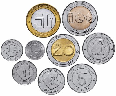 купить Алжир набор монет 1992-2015 (9 штук) Животные