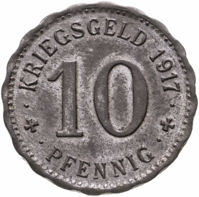 купить Германия (Хаген) нотгельд 10 пфеннигов 1917