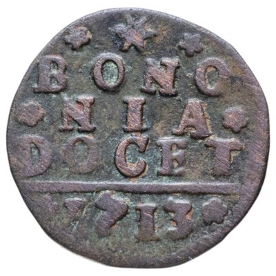 купить Италия, Болонья 1 куатрино 1713