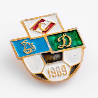 купить Значок Спартак Москва Чемпион СССР по футболу 1989 (Разновидность случайная )