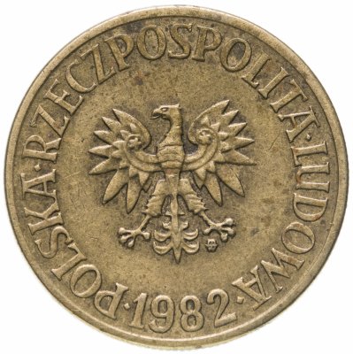 купить Польша 5 злотых (zlotych) 1982