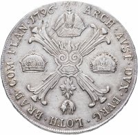 Купить Австрийские Нидерланды 1 талер 1796 "А"