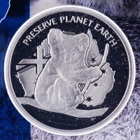 Купить Ниуэ 1 доллар 2020 "Коала" в буклете