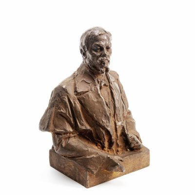 купить Бюст "М.И.Сеченов", бронза, литье, скульптор - Л.Е.Кербель, СССР, 1958 г.