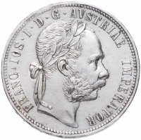 Купить Австрия 1 флорин 1878 год