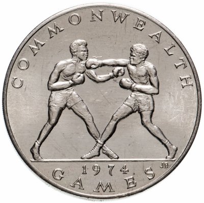 купить Самоа 1 доллар (тала) 1974 "X Игры Содружества: бокс"