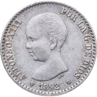 купить Испания 50 сентимо (centimos) 1892