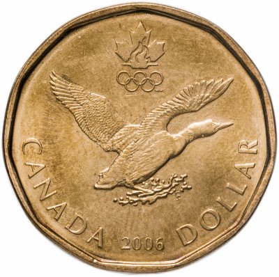 купить Канада 1 доллар (dollar) 2006 XX зимние Олимпийские Игры, Турин 2006