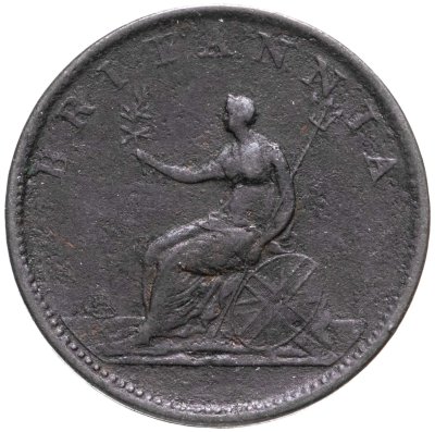 купить Великобритания 1/2 пенни 1806
