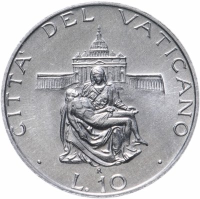 купить Ватикан 10 лир (lire) 1987